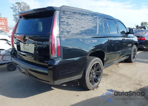2018 Cadillac Escalade Esv Premium Luxury z USA, uszkodzony, nr VIN 1GYS4JKJ4JR346553